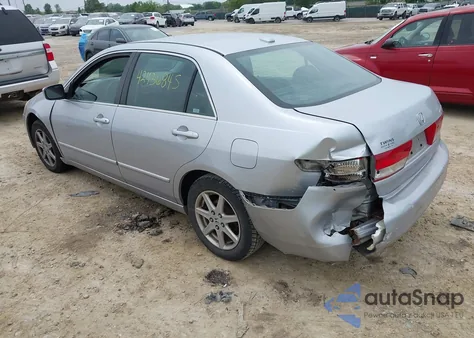 2004 Honda Accord 3.0 Ex из США, поврежденный, VIN 1HGCM66894A045859